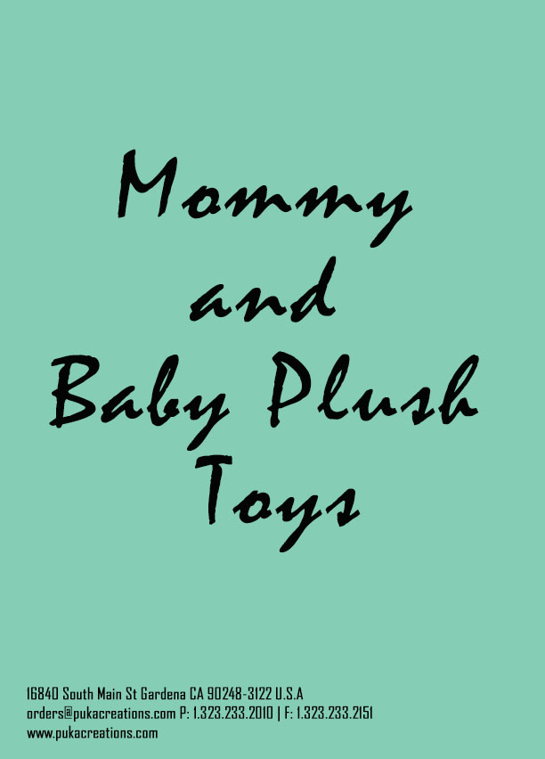 Mommy and Baby Plush Toys